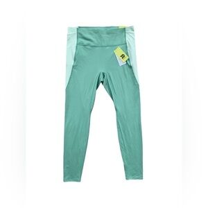 All In Motion NWT Size L Green Contour High Rise Leggings